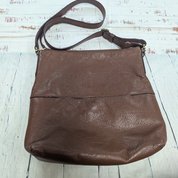 Fossil Leather Crossbody Purse - Picture 4 of 8